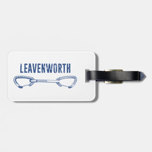 Leavenworth Klim Quickdraw Bagagelabel (Achterkant horizontaal)