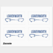 Leavenworth Klim Quickdraw Rechthoekige Sticker (Vel)
