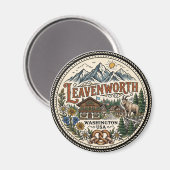 Leavenworth VS Magneet (Voorkant / Achterkant)