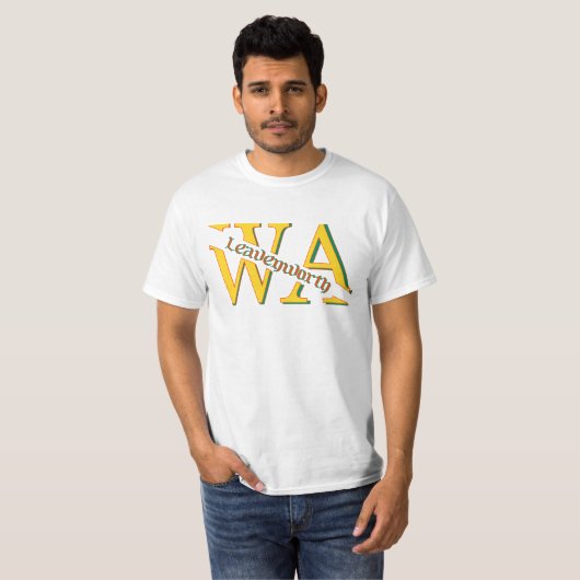 Leavenworth W.A T-shirt (Voorkant volledig)