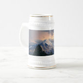 "Leavenworth, Wa Mountains" Beer Stein Bierpul (Voorkant links)
