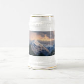 "Leavenworth, Wa Mountains" Beer Stein Bierpul (Center)