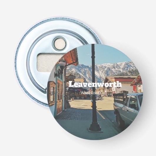 Leavenworth - Washington  Button Flesopener (Voorkant)