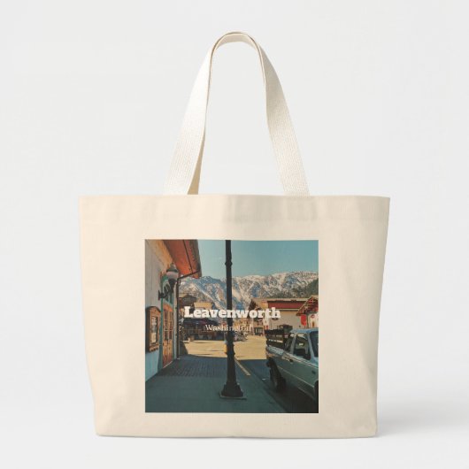 Leavenworth - Washington  Grote Tote Bag (Voorkant)