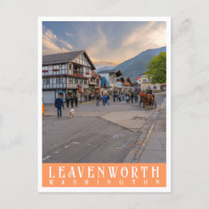 Leavenworth Washington   PNW Fotografie Briefkaart