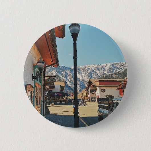 Leavenworth - Washington  Ronde Button 5,7 Cm (Voorkant)
