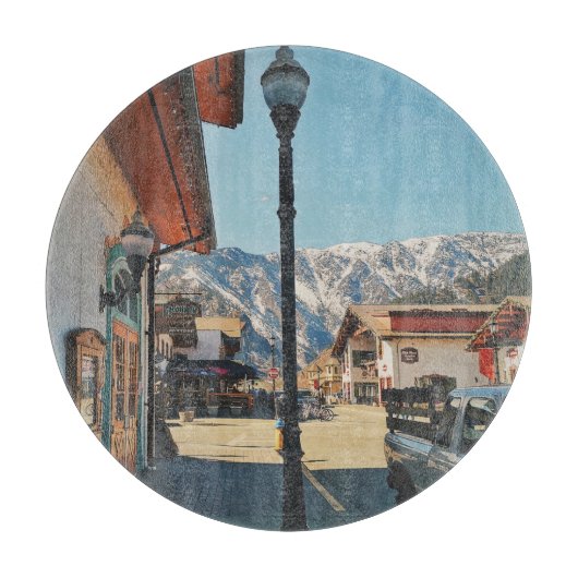 Leavenworth - Washington  Snijplank (Voorkant)