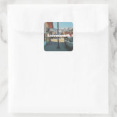 Leavenworth - Washington Vierkante Sticker (Tas)