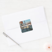 Leavenworth - Washington Vierkante Sticker (Envelop)