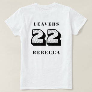 Leavers 2022 Dark Theme D2 T-shirt