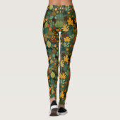 Leaves Abstract Leggings (Achterkant)
