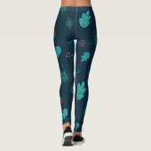 Leaves Art Leggings (Achterkant)