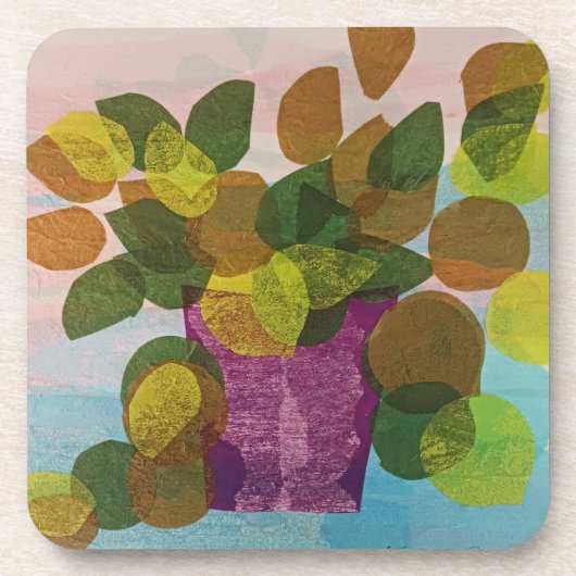 Leaves Bier Onderzetter (Voorkant)