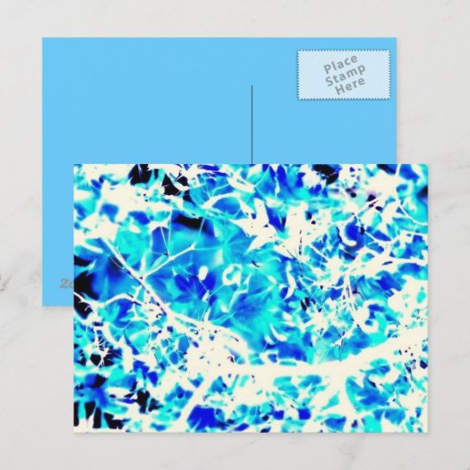 Leaves Briefkaart (Voorkant / Achterkant)