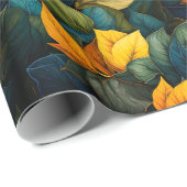 Leaves Cadeaupapier (Rol Hoek)