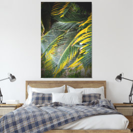 Leaves Canvas Afdruk