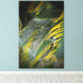 Leaves Canvas Afdruk (Insitu (Houten vloer))