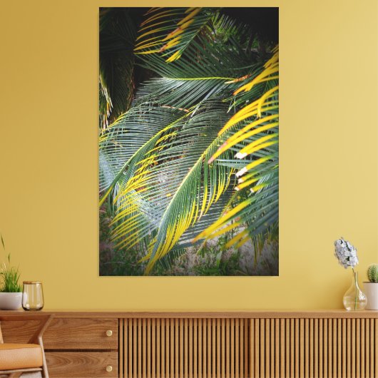 Leaves Canvas Afdruk (Insitu (Woonkamer))