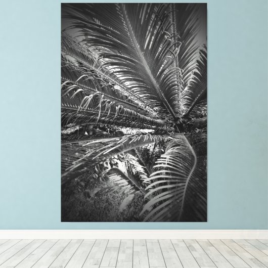 Leaves Canvas Afdruk (Insitu (Houten vloer))