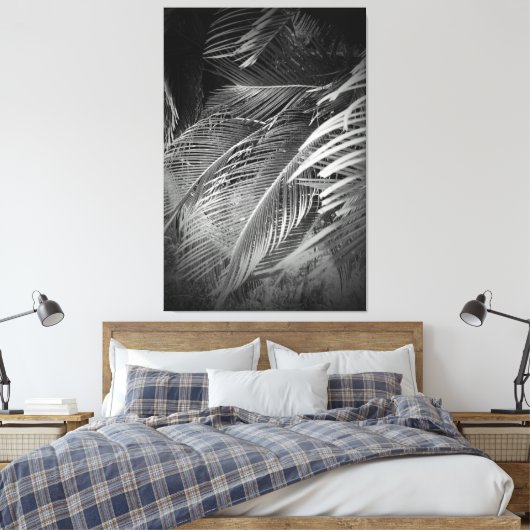 Leaves Canvas Afdruk (Insitu (Slaapkamer))