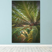 Leaves Canvas Afdruk (Insitu (Houten vloer))