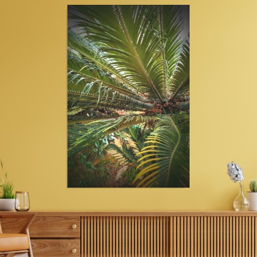 Leaves Canvas Afdruk (Insitu (Woonkamer))