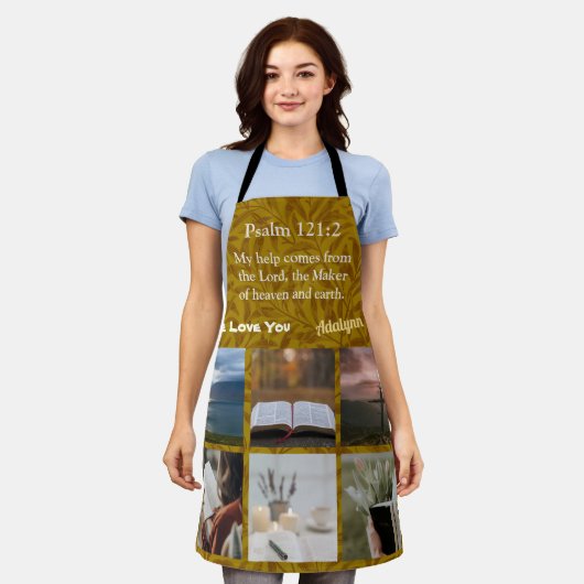  Leaves Christelijk Cadeaus voor Dames Geel Schort (Gedragen)