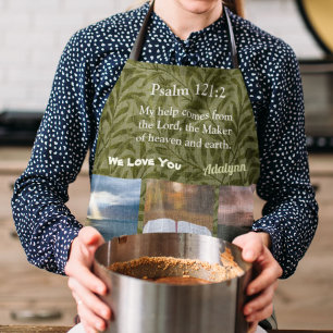 Leaves Christelijke Cadeaus voor Vrouwen Groen Schort