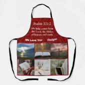  Leaves Christelijke Cadeaus voor Vrouwen Rood Schort (Voorkant)