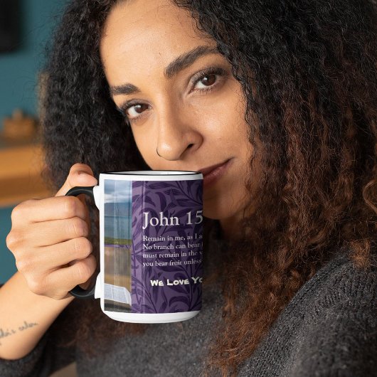 Leaves Christelijke Cadeaus voor Vrouwen Violet Mok