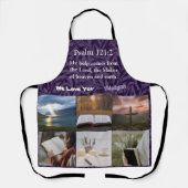  Leaves Christelijke Cadeaus voor Vrouwen Violet Schort (Voorkant)