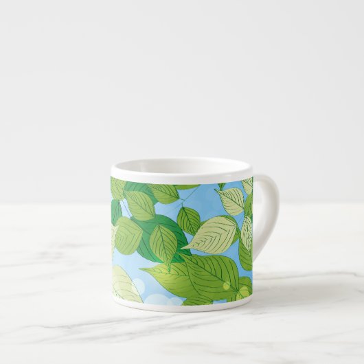 Leaves Espresso Kop (Voorkant rechts)