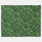 Leaves Fleece Deken (Voorkant (Horizontaal))