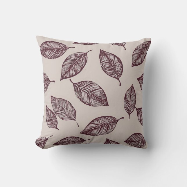 Leaves Kussen (Voorkant)