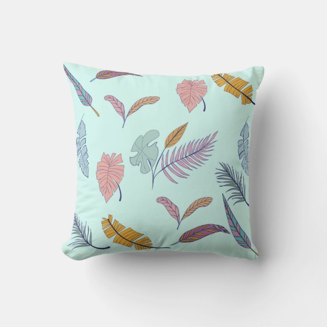 Leaves Kussen (Voorkant)
