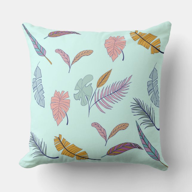 Leaves Kussen (Voorkant)