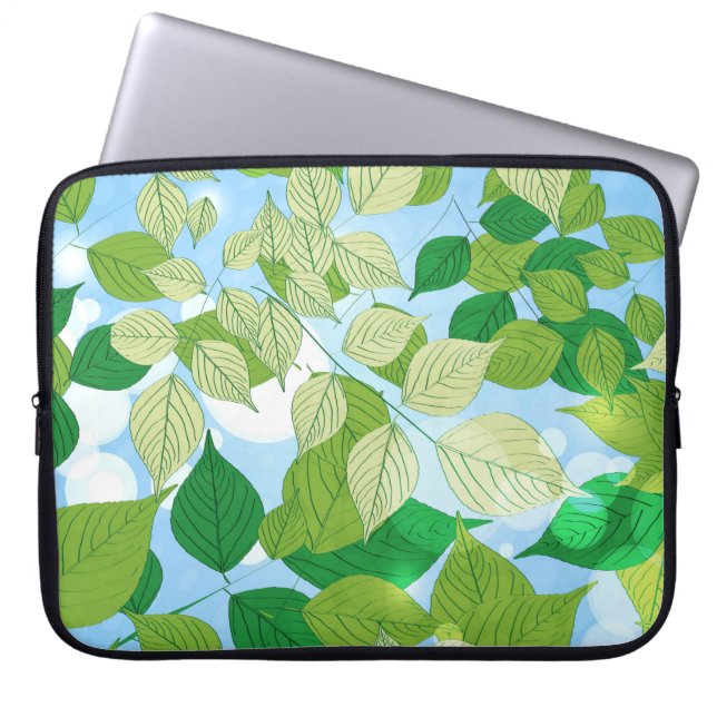 Leaves Laptop Sleeve (Voorkant)