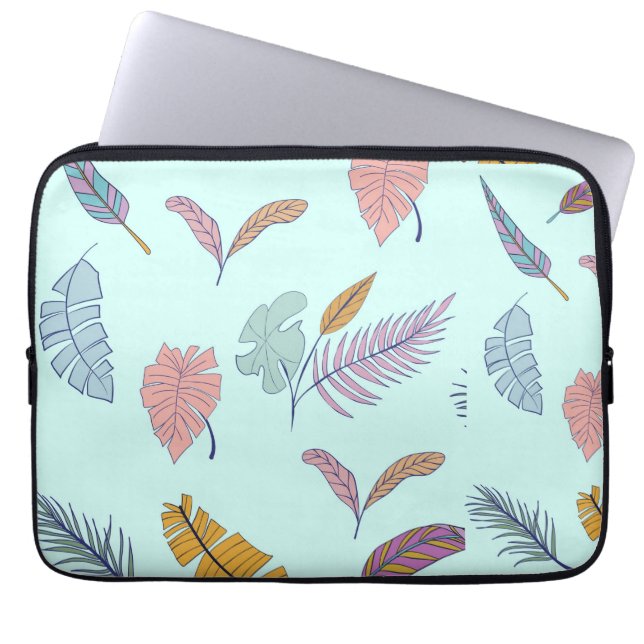 Leaves Laptop Sleeve (Voorkant)