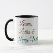 Leaves, Lattes and Long Walks Mug Mok (Links)