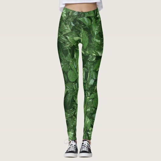Leaves Leggings (Voorkant)