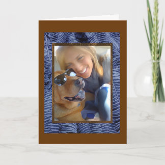 Leaves Paw Prints Kaart