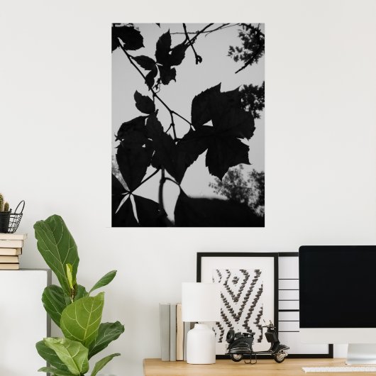 Leaves Poster (Thuiskantoor)