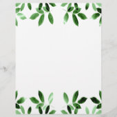 Leaves Stationery van natuur (Voorkant)