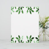 Leaves Stationery van natuur (Staand voorkant)