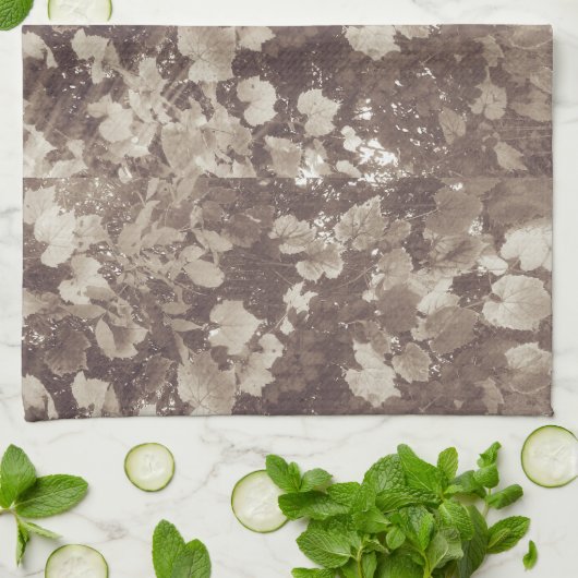  LEAVES THEEDOEK (Gevouwen)