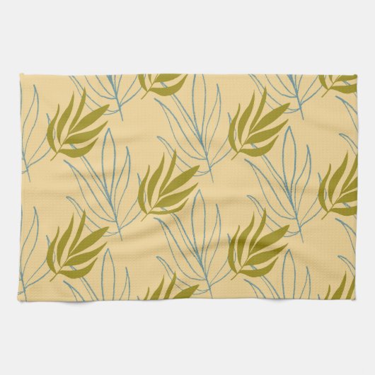 Leaves Theedoek (Horizontaal)