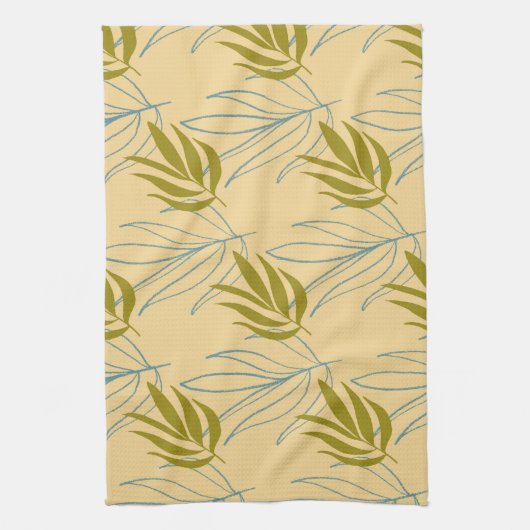 Leaves Theedoek (Verticaal)