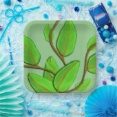 Leaves van Kenneth Yoncich Papieren Bordje (Feest)