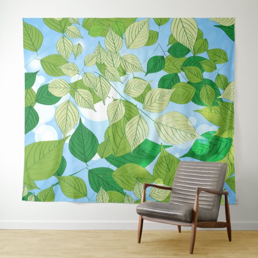 Leaves Wandkleed (In Situ (horizontaal))