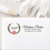 Leaves Wreath Etiket (Insitu)